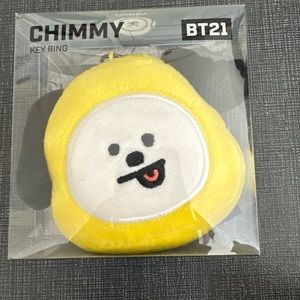bt21 chimmy plush keychain